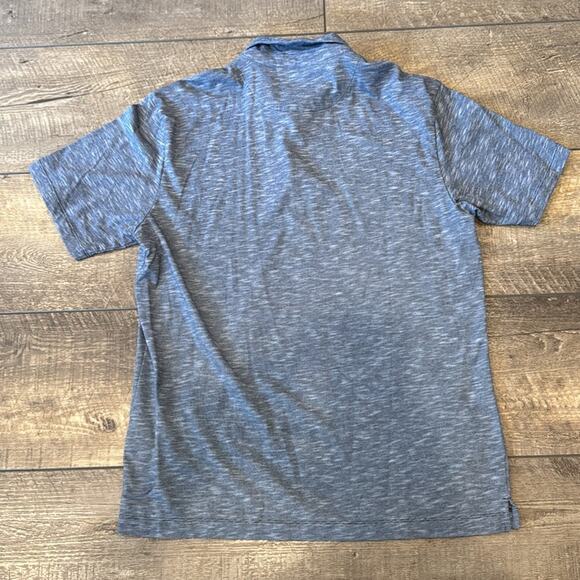 Bundle of 3 Perry Ellis Men's Short Sleeve Slub Polo Shirt Size L - Picture 3 of 13